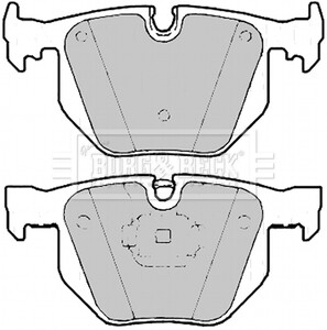 BBP2183 BBP2183 BORG & BECK - Гальмівні колодки до дисків BORG&BECK підбір по vin на Brocar