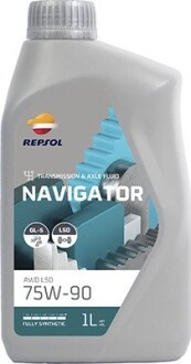 RPP4007JHA RP NAVIGATOR AWD LSD 75W-90 12x1L Repsol підбір по vin на Brocar