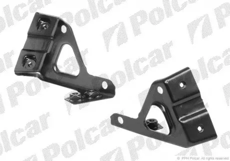 9585013X Крепление крыла переднего левый POLCAR подбор по vin на Brocar