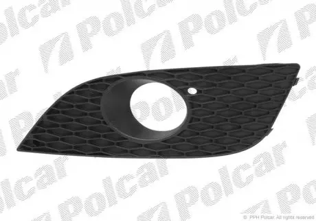 67262761X Решетка в бампере правый POLCAR підбір по vin на Brocar