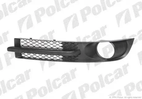 9551273X Решітка в бампері лівий POLCAR підбір по vin на Brocar
