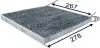 ФІЛЬТР ПОВІТРЯ AC2510C