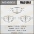 MS8902 Колодка тормозная (MS8902) MASUMA MASUMA підбір по vin на Brocar