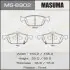 MS8902 Колодка гальмівна (MS8902) MASUMA MASUMA підбір по vin на Brocar