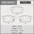 MS8397 Колодка гальмівна (MS8397) MASUMA MASUMA підбір по vin на Brocar