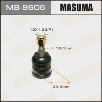 MB9606 Опора шаровая (MB9606) MASUMA MASUMA подбор по vin на Brocar