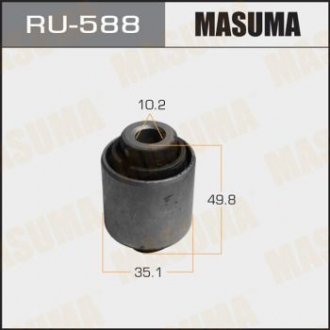 RU588 Сайлентблок заднего поперечного рычага Honda Civic (-01) (RU588) MASUMA MASUMA підбір по vin на Brocar