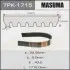 7PK1715 Ремінь поліклиновий (7PK1715) MASUMA MASUMA підбір по vin на Brocar