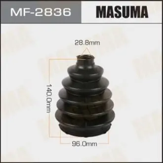 MF2836 Пыльник ШРУСа (MF2836) MASUMA MASUMA подбор по vin на Brocar