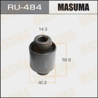 RU484 Сайлентблок (RU484) MASUMA MASUMA підбір по vin на Brocar