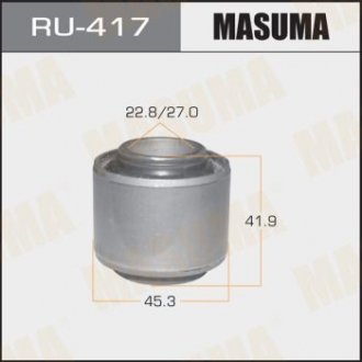 RU417 Сайлентблок (RU417) MASUMA MASUMA підбір по vin на Brocar