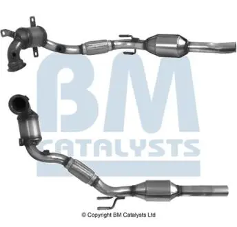 BM92469H KATALIZATOR VW 1,0TSI T-ROC/Q2/ATECA/KAROQ EURO 6 BM CATALYSTS подбор по vin на Brocar