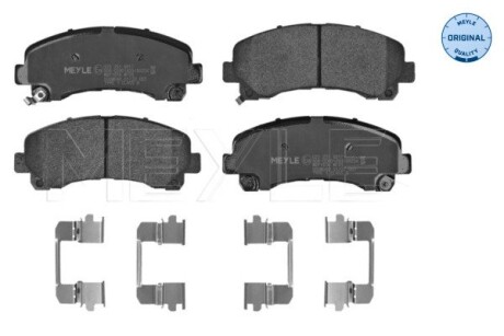 0252514917 KLOCKI HAM. ISUZU P. D-MAX 1,9-3,0 D 08- MEYLE підбір по vin на Brocar