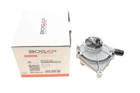 B1916100 Вакуумний насос BOGAP підбір по vin на Brocar