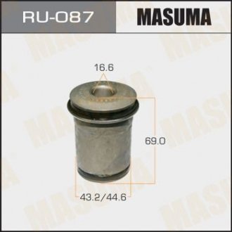 RU087 Сайлентблок переднего нижнего рычагаToyota Hillux (-04) (RU087) MASUMA MASUMA подбор по vin на Brocar