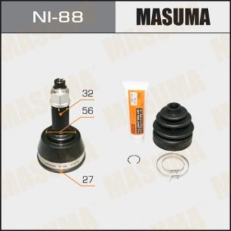 NI88 ШРУС наружный Nissan Murano, Teana (08-15) (нар 32/вн 27) MASUMA подбор по vin на Brocar