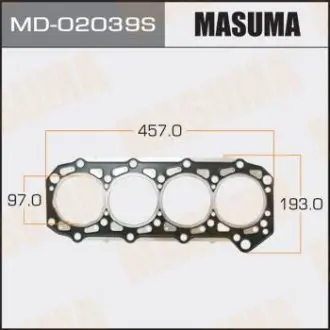 MD02039S Ущільнювач ГБЦ (MD-02039S) MASUMA MASUMA підбір по vin на Brocar
