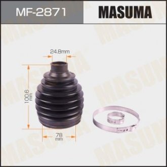 MF2871 Пыльник ШРУСа (MF2871) MASUMA MASUMA підбір по vin на Brocar