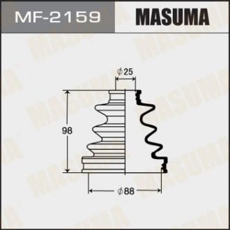 MF2159 Пильник шруса (MF2159) MASUMA MASUMA підбір по vin на Brocar