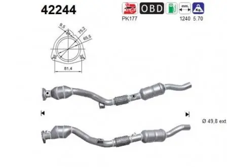 9941685 Каталізатори STARLINE підбір по vin на Brocar