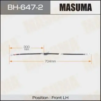 BH6472 Шланг гальмівний (BH6472) MASUMA MASUMA підбір по vin на Brocar