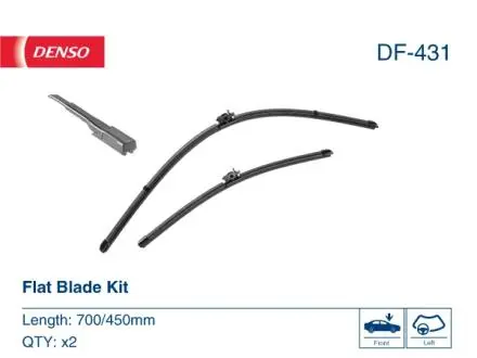 DF431 Щітка склоочисника DENSO підбір по vin на Brocar