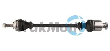 300699 Полуось прав. L=770mm L2=763mm 21/23 зуб. CLIO II45017 16V 00-08, KANGOO 45078 TRAKMOTIVE підбір по vin на Brocar