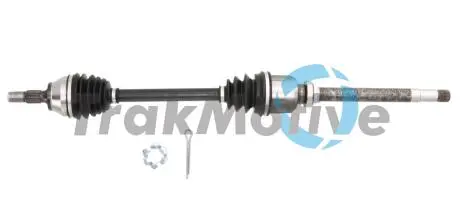 301723 Полуось передн. прав. L=914mm, L=876,5mm, 24/25 зуб. C3II 45078 HDi 09-16, DS3 TRAKMOTIVE подбор по vin на Brocar