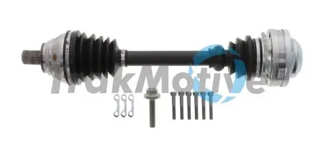 301689 Піввісь лев. L=529mm, L2=572mm 36 зуб. GOLF VI45017 TSI 11-16, AUDI A3 TRAKMOTIVE підбір по vin на Brocar