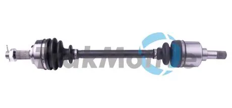 300319 Піввісь лев. L=642,5mm 27/24 зуб.Jumpy,Fiat Scudo,Peugeot Expert -95 TRAKMOTIVE підбір по vin на Brocar