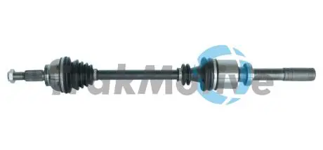 300801 Полуось прав. L=792,5mm 27/23 зуб. Laguna II 45108 TRAKMOTIVE подбор по vin на Brocar
