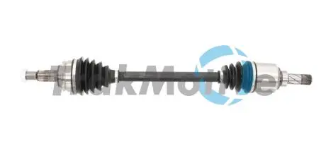 300859 Піввісь лев. L=673,5mm 27/26 зуб. Kangoo 08- TRAKMOTIVE підбір по vin на Brocar