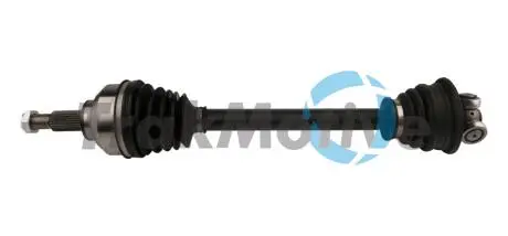 300760 Полуось лев.L=632mm 27 зуб. Laguna II 01- TRAKMOTIVE подбор по vin на Brocar
