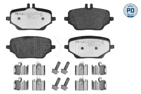 0252621519PD KLOCKI HAM. DB T. GLE 2,0-3,0 4-MATIC 18- MEYLE підбір по vin на Brocar