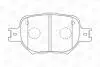 572517CH Колодки гальмівні дискові передні TOYOTA CALDINA Estate (_T24_) 02-07, CELICA CHAMPION підбір по vin на Brocar