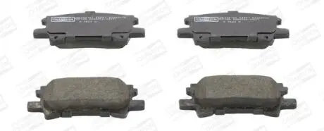 572621CH Колодки тормозные дисковые задние LEXUS RX (_U3_) 03-08|TOYOTA HARRIER (_U3_) 03 CHAMPION подбор по vin на Brocar