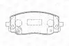 572526CH Колодки тормозные дисковые передние HYUNDAI i10 I (PA) 07-|KIA PICANTO I (SA) 04 CHAMPION підбір по vin на Brocar