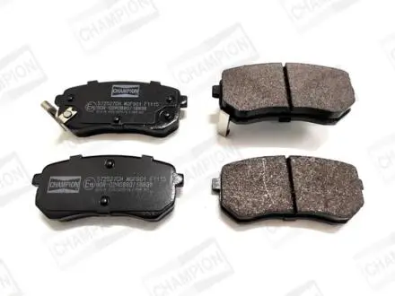 572527CH Колодки тормозные дисковые задние HYUNDAI i10 I (PA) 07-|KIA PICANTO I (SA) 04-1 CHAMPION подбор по vin на Brocar