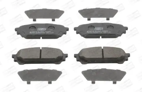 572529CH Колодки тормозные дисковые задние SUBARU FORESTER (SG_) 02-12, IMPREZA Estate (G CHAMPION подбор по vin на Brocar