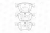573621CH Колодки тормозные дисковые передние CITROEN BERLINGO (ER_, EC_) 18-, C4 Picasso CHAMPION підбір по vin на Brocar