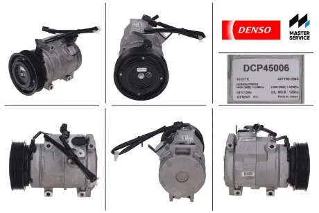 DCP45006 Компрессор кондиционера MITSUBISHI PAJERO IV (V8_W, V9_W) 07-н.в., Pajero IV 07-н.в. DENSO подбор по vin на Brocar