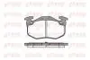 014406 Колодки дисковые тормозные AUDI A3 03-12, RENAULT CLIO II 98-05, VW JETTA V 05-10 REMSA підбір по vin на Brocar