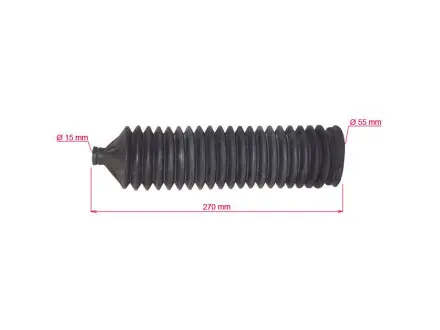 CI214DUSTER ПЫЛЬНИК РУЛЕВОЙ РЕЙКИ Citroen C25, Citroen Jumper, Fiat Ducato MSG подбор по vin на Brocar
