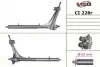 Рульова рейка з ГУР Citroen Jumper, Fiat Ducato, Peugeot Boxer CI226R
