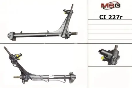 CI227R Рулевая рейка с ГУР Citroen Jumper, Fiat Ducato, Peugeot Boxer MSG подбор по vin на Brocar