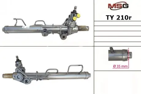 TY210R Рульова рейка з ГУР Toyota 4, Toyota 4Runner, Toyota Land MSG підбір по vin на Brocar