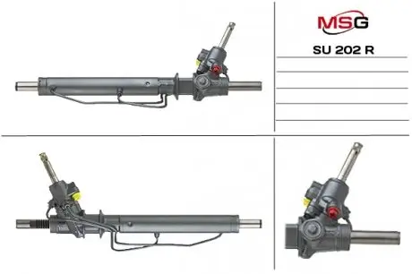 SU202R Рулевая рейка с ГУР Subaru Impreza, Subaru Outback MSG підбір по vin на Brocar