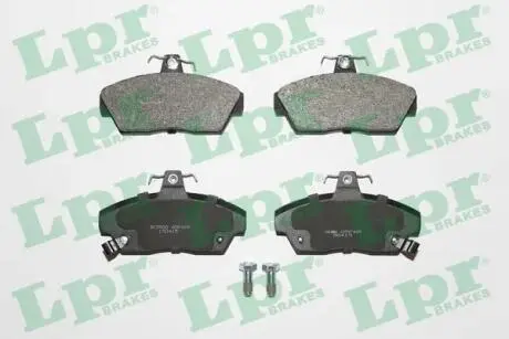 05P429 Колодки гальмівні передні дискові ROVER 200 90-95 LPR підбір по vin на Brocar