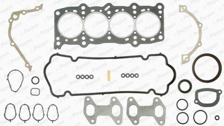 FE5240 Комплект прокладок ДВЗ 1.2 8v FIAT DOBLO PUNTO PAYEN подбор по vin на Brocar