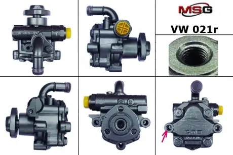 VW021R Насос ГПК відновлений VW Crafter 06-16, VW Golf IV 97-03, VW Transporter T5 03-15 MSG підбір по vin на Brocar